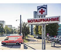 Zentrale Notaufnahme der Universitätsmedizin in Magdeburg